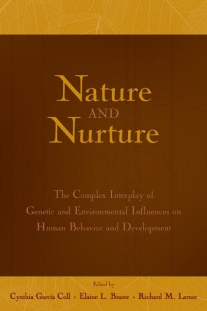 Book cover of: Nature and Nurture
