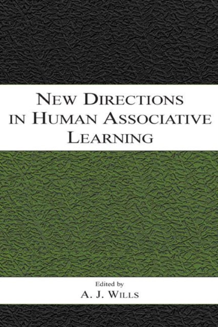 Book cover of: New Directions in Human Associative Learning