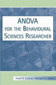 Book cover of: ANOVA for the Behavioral Sciences Researcher. By: Rudolf N. Cardinal