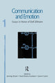 Book cover of: Communication and Emotion