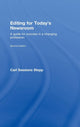 Book cover of: Editing for Today's Newsroom. By: Carl Sessions Stepp