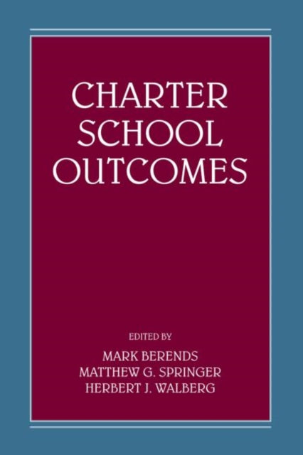 Book cover of: Charter School Outcomes