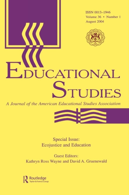 Book cover of: Ecojustice and Education