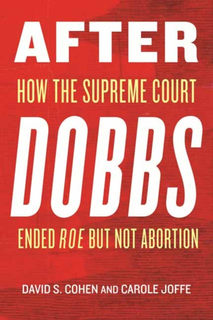 Book cover of: After Dobbs