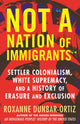 Book cover of: Not A Nation of Immigrants. By: Roxanne Dunbar Ortiz