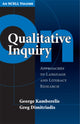 Book cover of: On Qualitative Inquiry. By: George Kamberelis