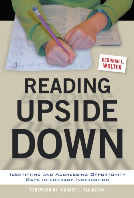 Book cover of: Reading Upside Down. By: Deborah L. Wolter