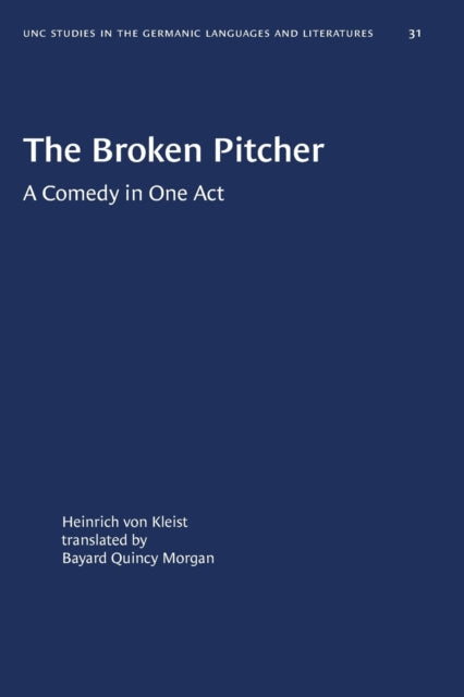 Book cover of: Broken Pitcher. By: Heinrich von Kleist