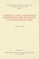 Book cover of: Critical and Annotated Edition of Lope De Vega's Las Almenas De Toro. By: Thomas E. Case