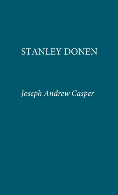 Book cover of: Stanley Donen. By: Joseph Andrew Casper