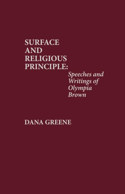 Book cover of: Suffrage and Religious Principle. By: Dana Greene