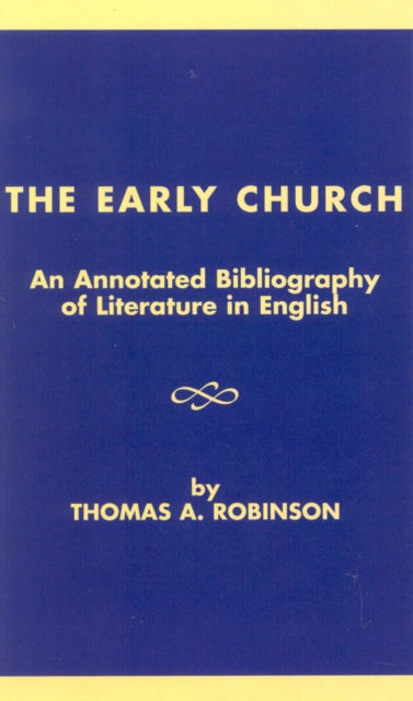 Book cover of: Early Church