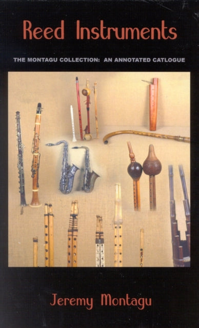 Book cover of: Reed Instruments. By: Jeremy Montagu