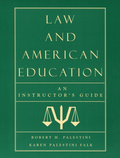 Book cover of: Law and American Education. By: Karen Palestini Falk
