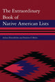 Book cover of: Extraordinary Book of Native American Lists. By: Arlene B. Hirschfelder