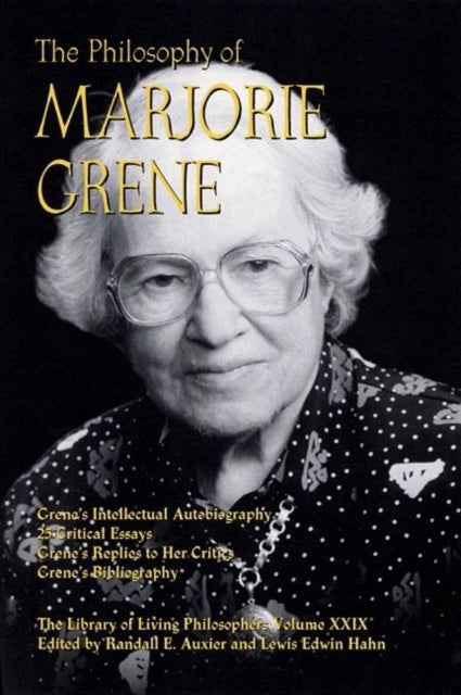 Book cover of: Philosophy of Marjorie Grene