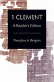 Book cover of: 1 Clement. By: Theodore A. Bergren
