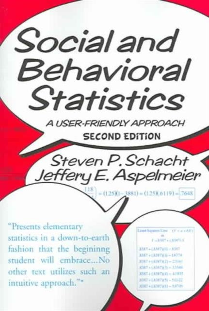Book cover of: Social and Behavioral Statistics
