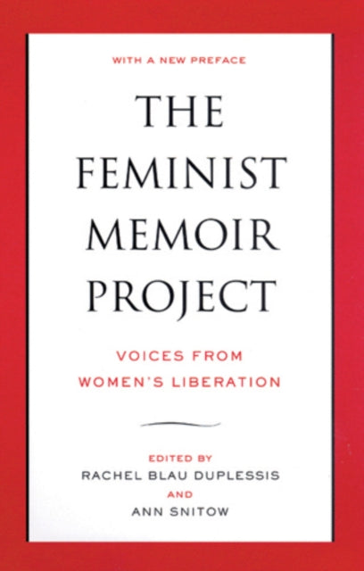 Book cover of: Feminist Memoir Project