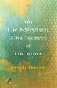 Book cover of: On the Perpetual Strangeness of the Bible. By: Michael Edwards