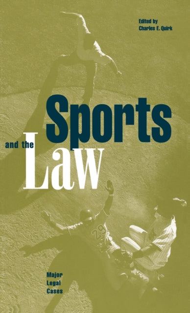 Book cover of: Sports and the Law