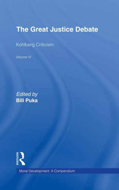 Book cover of: Great Justice Debate. By: Bill Puka