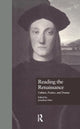 Book cover of: Reading the Renaissance. By: Jonathan Hart