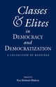 Book cover of: Classes and Elites in Democracy and Democratization. By: Etzionishhalevy