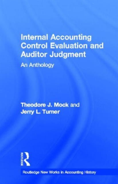 Book cover of: Internal Accounting Control Evaluation and Auditor Judgement