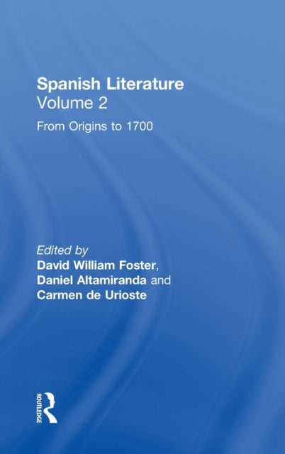 Book cover of: Spanish Literature: A Collection of Essays. By: David Foster