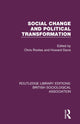Book cover of: Social Change and Political Transformation. By: Chris Rootes
