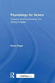 Book cover of: Psychology for Actors. By: Kevin Page
