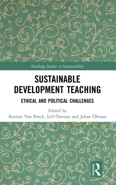 Book cover of: Sustainable Development Teaching. By: Katrien Van Poeck