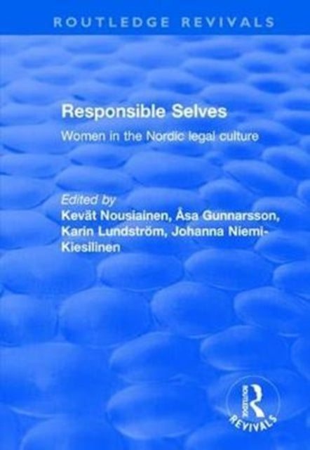 Book cover of: Responsible Selves. By: Kevat Nousiainen