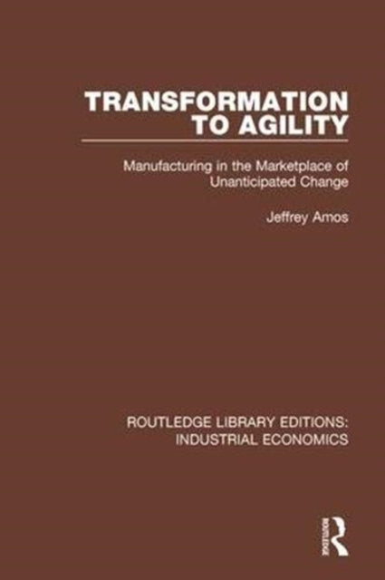 Book cover of: Transformation to Agility. By: Jeffrey Amos