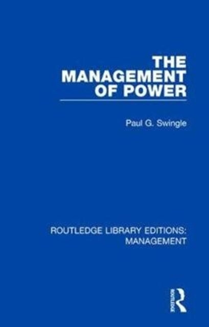Book cover of: Management of Power. By: Paul G. Swingle