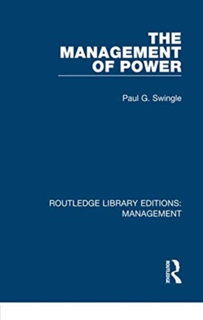 Book cover of: Management of Power. By: Paul G. Swingle