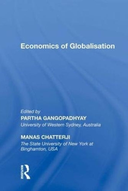 Book cover of: Economics of Globalisation. By: Partha Gangopadhyay