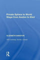 Book cover of: Private Sphere to World Stage from Austen to Eliot. By: Elizabeth Sabiston