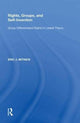 Book cover of: Rights, Groups, and Self-Invention. By: Eric J. Mitnick