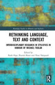 Book cover of: Rethinking Language, Text and Context. By: Ruth E. Page
