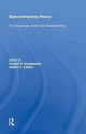 Book cover of: Subcontracting Peace. By: Henry F. Carey