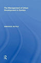Book cover of: Management of Urban Development in Zambia. By: Emmanuel Mutale