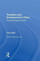 Book cover of: Transition and Development in China. By: Yun Chen