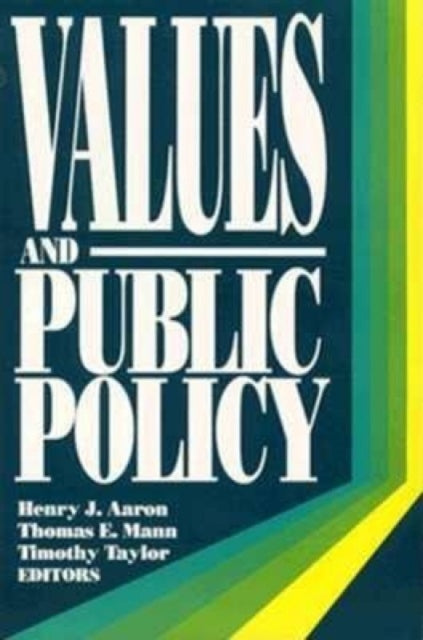 Book cover of: Values and Public Policy