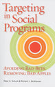 Book cover of: Targeting in Social Programs. By: Peter H. Schuck