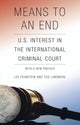 Book cover of: Means to an End. By: Lee Feinstein