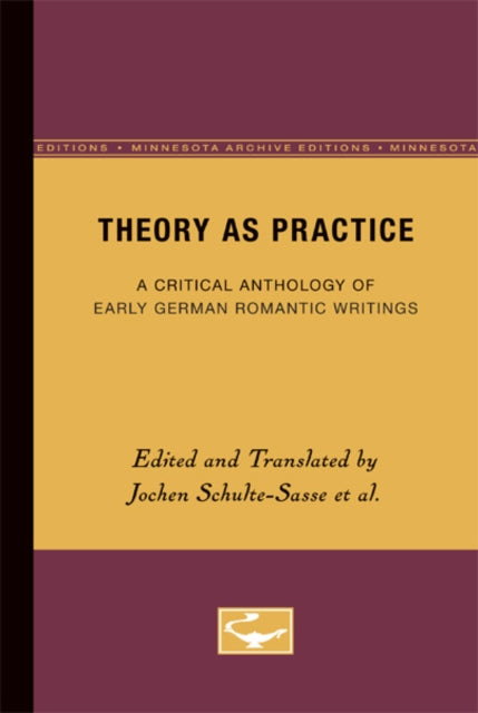 Book cover of: Theory As Practice