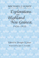 Book cover of: Explorations Into Highland New Guinea, 1930-35