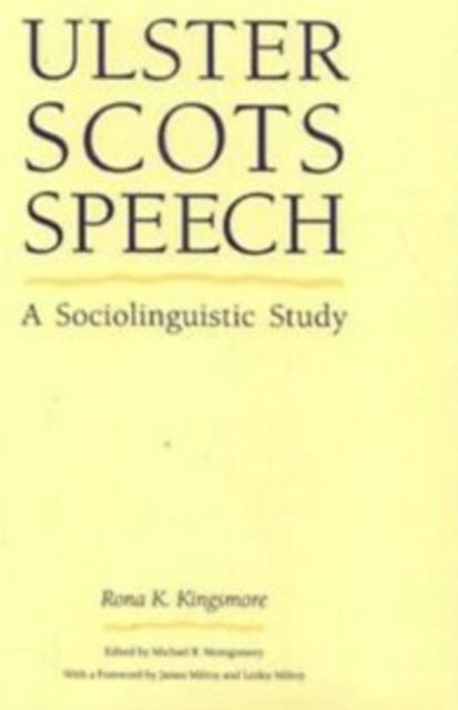 Book cover of: Ulster Scots Speech